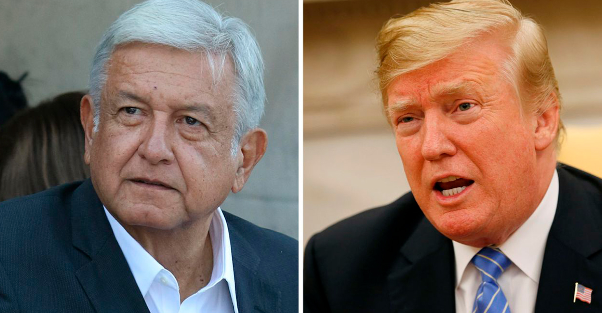 Primer ‘tuitazo’ de Trump en la era AMLO: “O dan dinero para el muro o volvemos a la época pre-TLCAN”