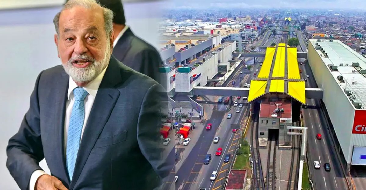 Carlos Slim convirtió tres estaciones del Metro en negocio y puso plazas comerciales donde miles pasan cada día