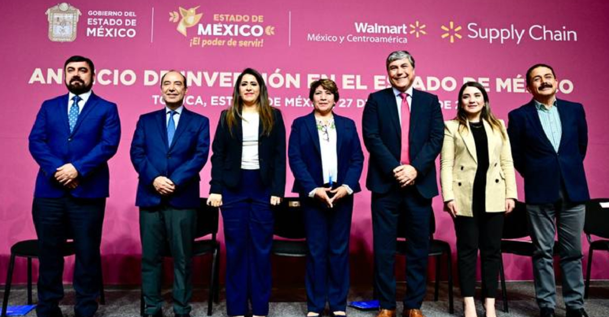 Invertirá Walmart mil 253 mdp en el Estado de México