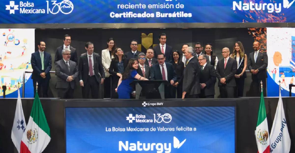 Naturgy México emitió bonos por 4,000 millones de pesos en la BMV