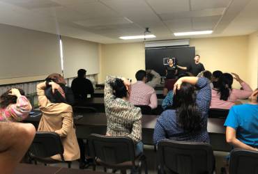 Plática Higiene Postural en Oficina